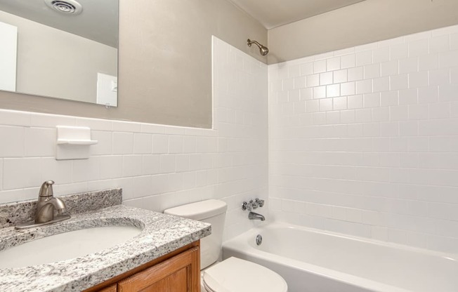 Another shot of the a bathroom in a Stratford Hills Garden Unit