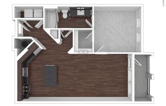 1 bed, 1 bath, 786 sqft, $1,930