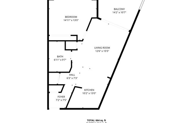 1 bed, 1 bath, $2,750