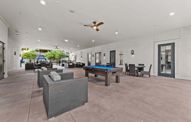 the preserve at ballantyne commons pool room