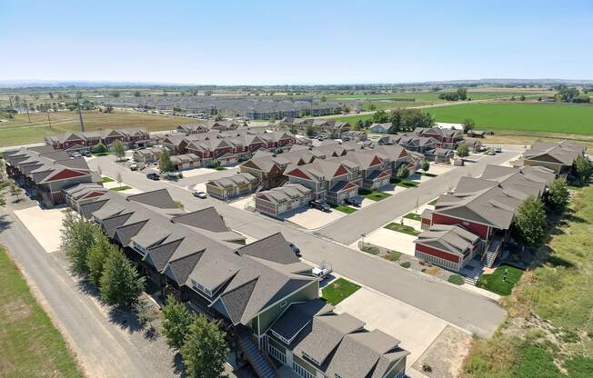 Aerial View at King West One, Billings, MT