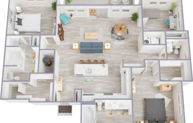 3 beds, 2 baths, 1,535 sqft, $3,199, Unit 165