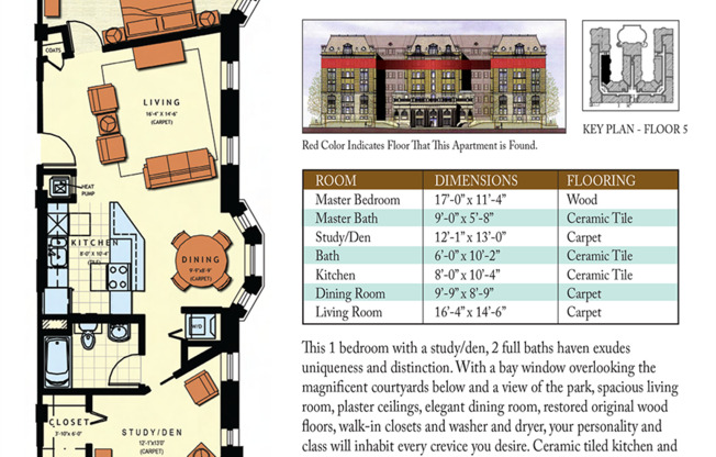 1 bed, 2 baths, 1,033 sqft, $1,980