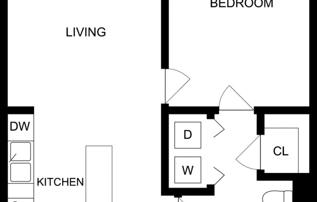 1 bed, 1 bath, 694 sqft, $1,380, Unit 4230