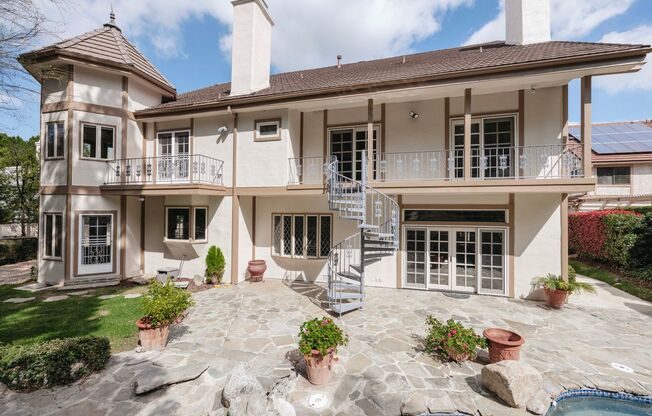 Incredible 5 Bedrooms, 8 Bathrooms Estate in Gated Community, South of Ventura Blvd.