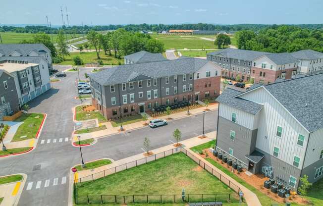 Aerial View of Community