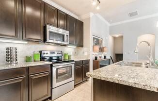 Granite Countertop Kitchen at Villages of Briggs Ranch, San Antonio, TX, 78245