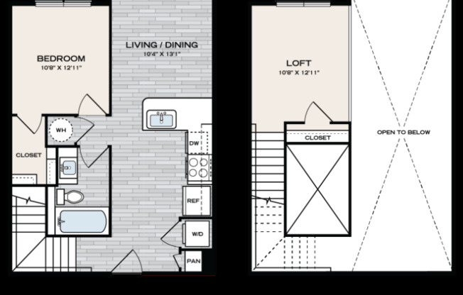 1 bed, 1 bath, 885 sqft, $1,841