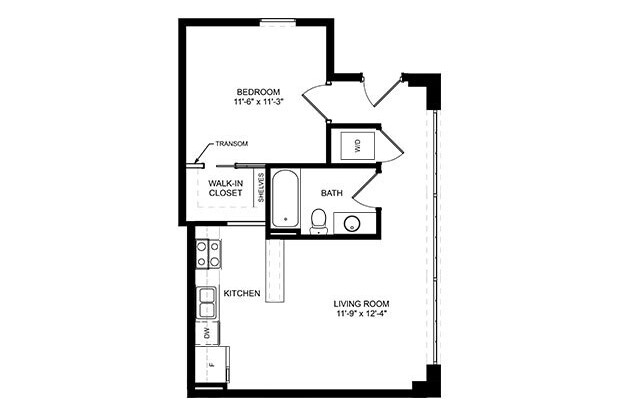 1 bed, 1 bath, 570 sqft, $1,199, Unit 3139