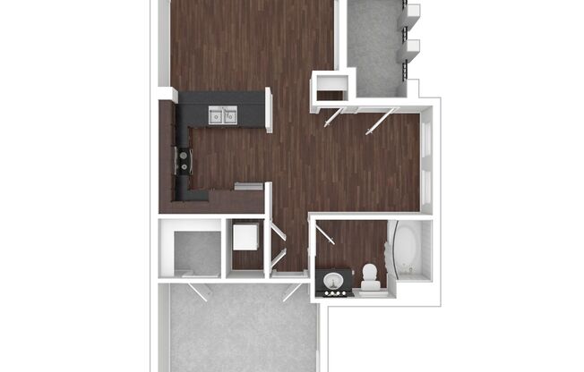 1 bed, 1 bath, 750 sqft, $1,575