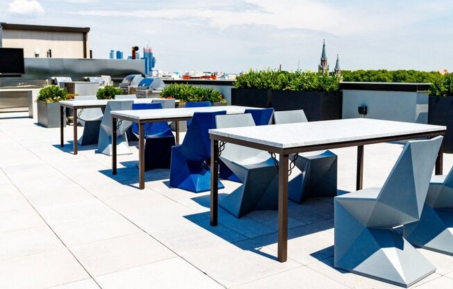 Rooftop Lounge at 470 Manhattan, Brooklyn, 11222
