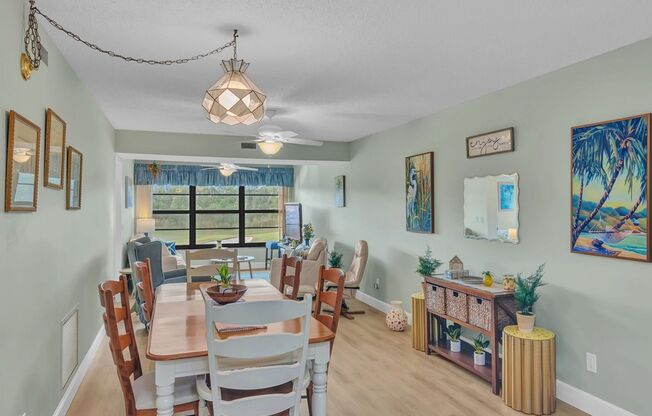 55+ Golf Views Furnished 2/2 Condo Annually or Seasonally