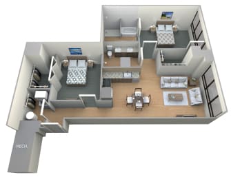 2 beds, 2 baths, 1,436 sqft, $2,250