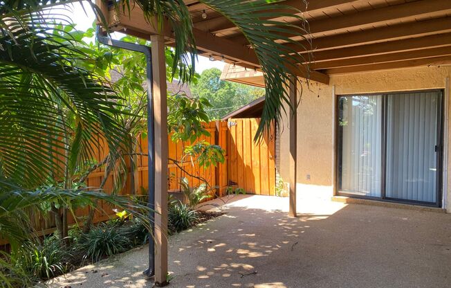 Freshly painted inside - Lovely 2 story, 2 bedroom, 2.5 baths with 2 patios!