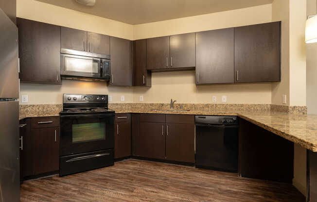 Kitchen with Stainless Steel Appliances