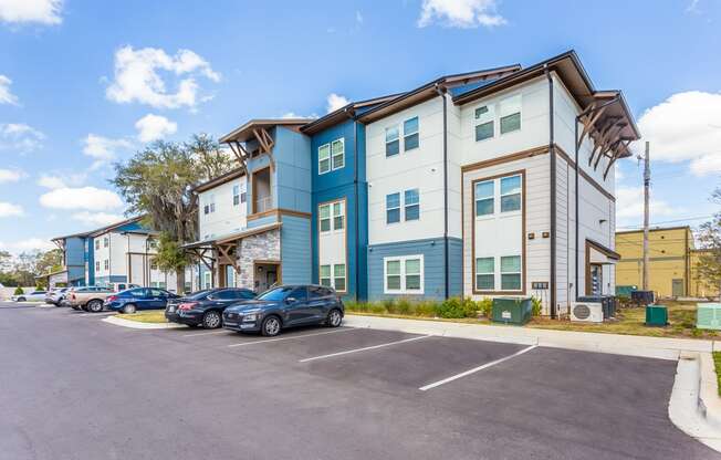 our apartments offer a parking lot for your car