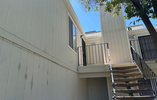 Two Bedroom, Two Bathroom Second Floor Apartment
