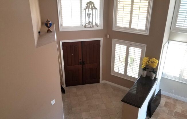 Fantastic and large home with forever view in South Escondido and available immediately!