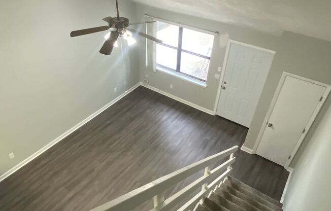 Freshly Remodeled 2 BR 2 BA Townhome Available Now! Beautiful New Flooring, Paint, And More!