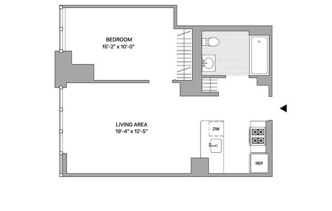 1 bed, 1 bath, $4,144, Unit 2011