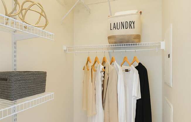 Closet at Artline Apartments, Washington, 20024