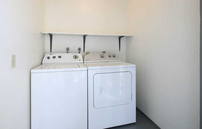 In-home Washer and Dryer