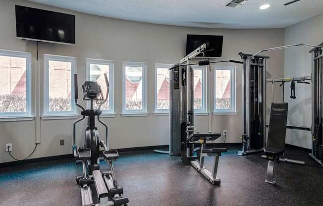 the gym at the vue in ft worth