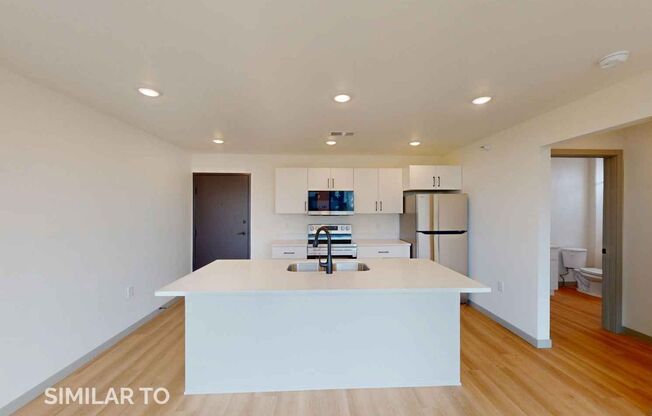 1 bed, 1 bath, 596 sqft, $1,485, Unit 6400-201