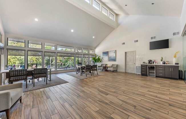 Spacious living room at Great Hills, Texas, 78759