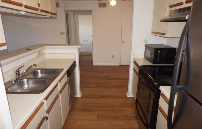 Excellent Location 2 Bed 1 Bath with Fireplace