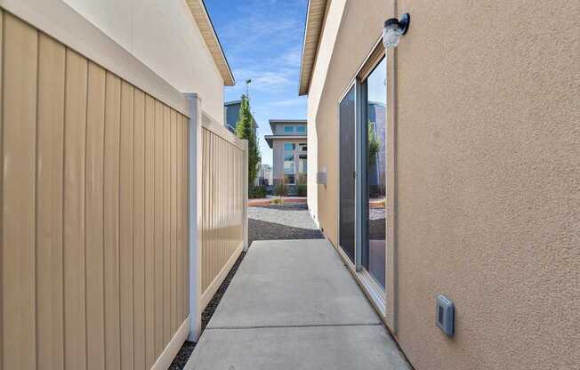 Backyard Space at Verraso Village Townhomes, Meridian, ID, 83646