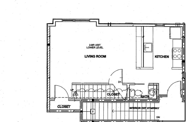 2 beds, 1.5 baths, 1,071 sqft, $2,295, Unit Unit 7