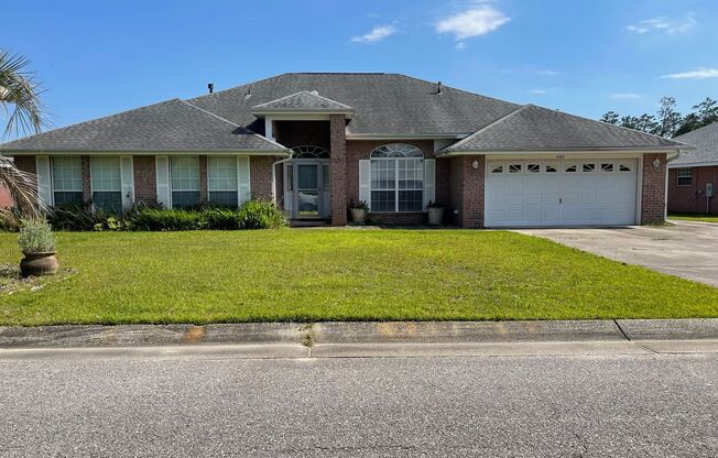 MOVE IN SPECIAL - 2 WEEKS FREE RENT - BEAUTIFUL 4BR/3BA IN JAIMEES RIDGE - CONVENIENT TO NAS WHITING FIELD
