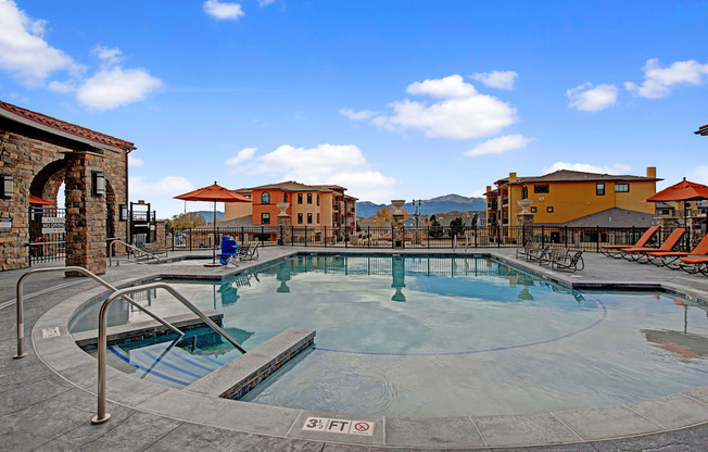 La Bella Vita Outdoor Swimming Pool Apartments in Colorado Springs, CO