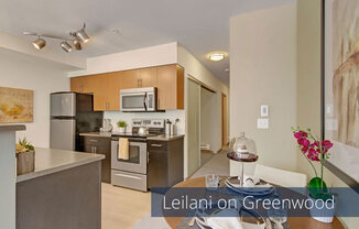 Leilani on Greenwood Kitchen Apartments in Seattle, WA