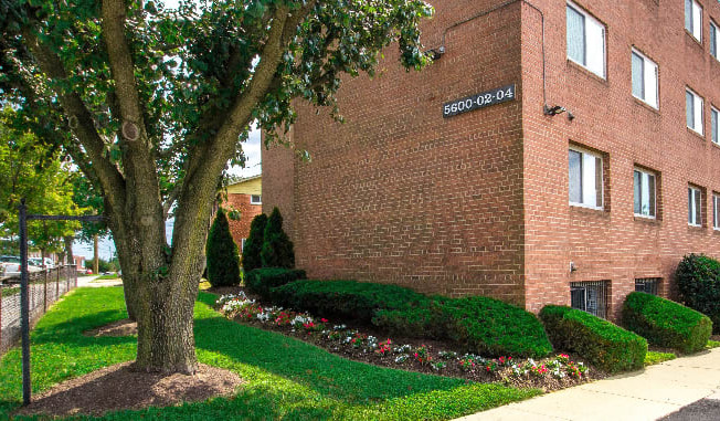 Chillum place apartments exterior in lamond riggs washington dc