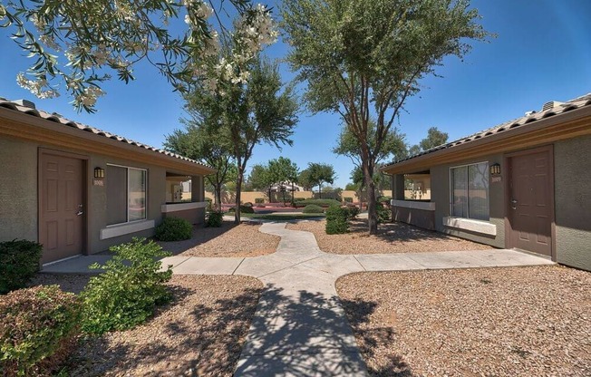 Exterior of Desert Sage Apartments in Goodyear Arizona