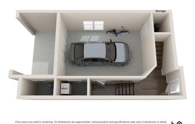 2 beds, 2 baths, 1,309 sqft, $2,398