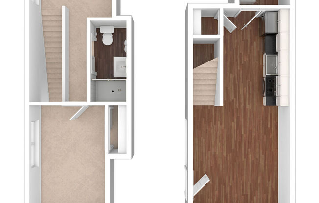 1 bed, 1 bath, 602 sqft, $2,914