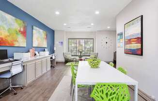 our apartments showcase a naturally well lit living room