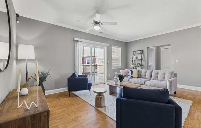 Ceiling fans offered in every apartment