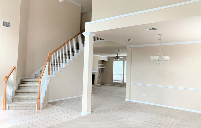 Two story home on large lot in the Ridge at Scofield Farms