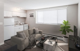214 Place Apartments Staged