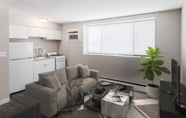 214 Place Apartments Staged