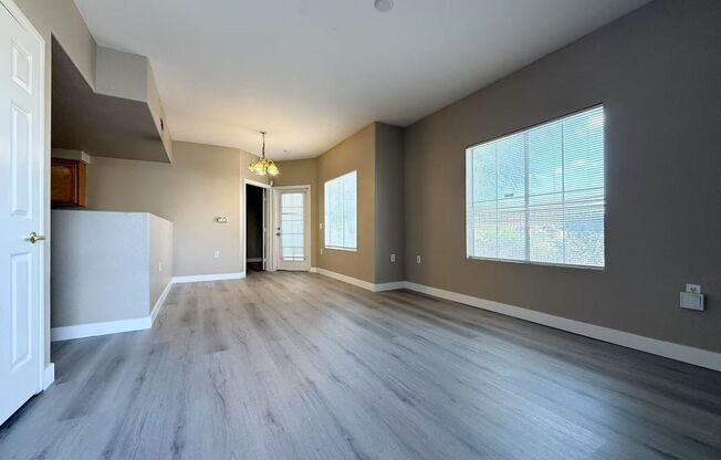 Gated condo boasts 2 bedrooms and 2 bathrooms