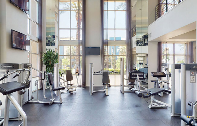 the gym at the citizens apartments in columbus oh