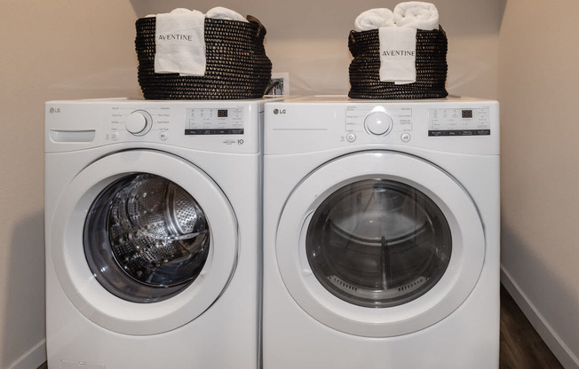 In-home Washer and Dryer