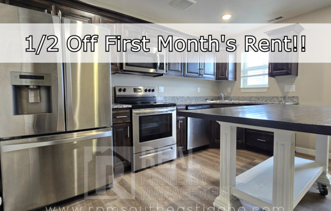 Bright & Clean 3 Bedroom, 2.5 Bathroom Townhome for Rent in Idaho Falls by Real Property Management with Washer & Dryer