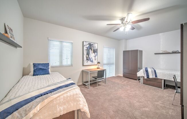 Studio, 1 bath, $2,395, Unit 701 - Private Bedroom