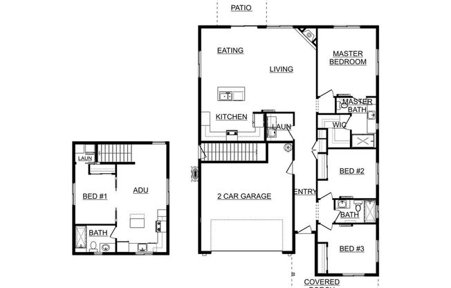 3 beds, 2 baths, 1,558 sqft, $2,295, Unit Main House